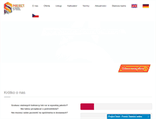 Tablet Screenshot of project-steel.com